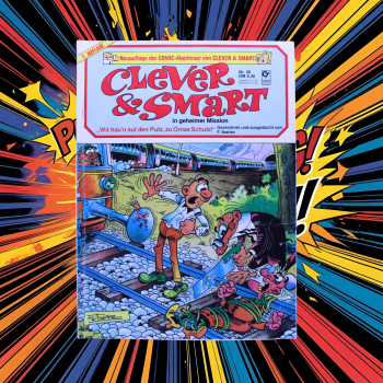 Clever & Smart Comic Album Nr. 38 (1989, 2. Auflage) – Wir hau’n auf den Putz, zu Omas Schutz!